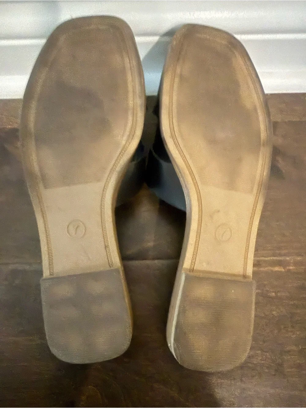 A New Day Black H Band Slide Sandals from Target, Women Size 7